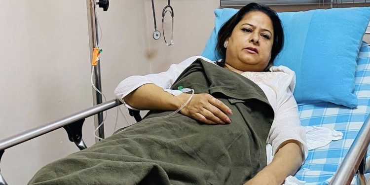 छाती दुख्ने समस्या भए पछि नाउपा अध्यक्ष श्रेष्ठ अस्पताल भर्ना
