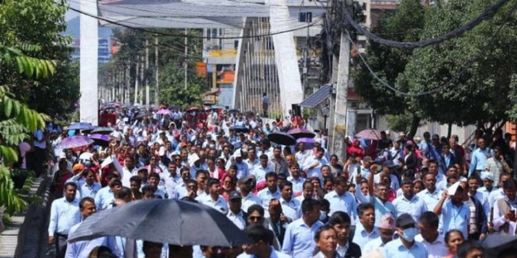 जेनजीको जुलुस प्रदर्शन देशभरमा सुरु