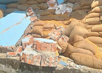 दाना उद्योगको पर्खाल भत्किँदा ३ जनाको मृत्यु