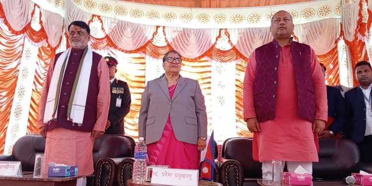 मधेश प्रदेश : नवनियुक्त मुख्यमन्त्री जितेन्द्र सोनलले लिए शपथ