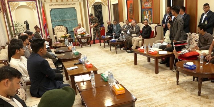 राष्ट्रपतिले जेनजीसंग गर्ने भनिएको छलफल स्थगित