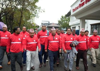 रेशम नयाँ दल दर्ता गर्न निर्वाचन आयोगमा