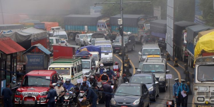 उपत्यका प्रवेश गर्ने सबै नाका बन्द