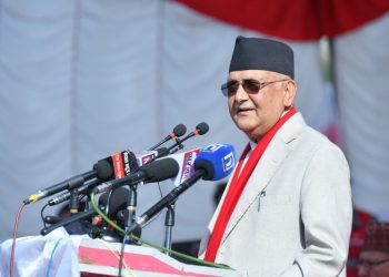 पार्टी मुख्यालय च्यासल पुगे ओली