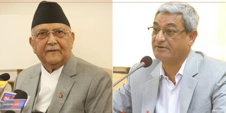 ओली र लेखकविरूद्धको जाहेरी आयोगले गरे प्रहरीमै फिर्ता