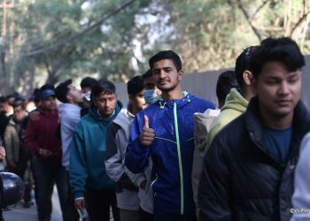 एनपीएलः मैदान प्रवेश अघि कडा सुरक्षा जाँच लागू ,तस्बिरहरू ]