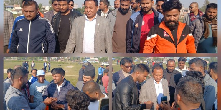 रामजानकी रंगशाला खेलकुद विकासको केन्द्र बन्दैः मन्त्रीहरूको अवलोकन