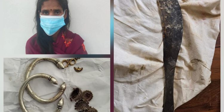 छिमेकीको हत्या गरेर गहना लुट्ने महिला पक्राउ, प्रतिकारकै क्रममा औंला छिनियो