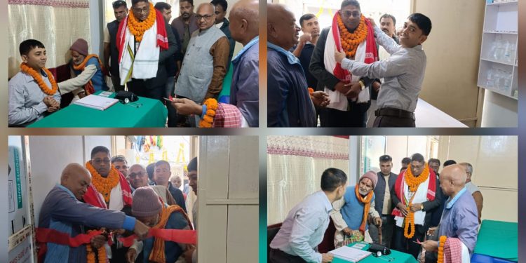 डा. सन्तोष कुमार झाको नयाँ पोलिक्लिनिक, मन्त्री लखन दासबाट उद्घाटन