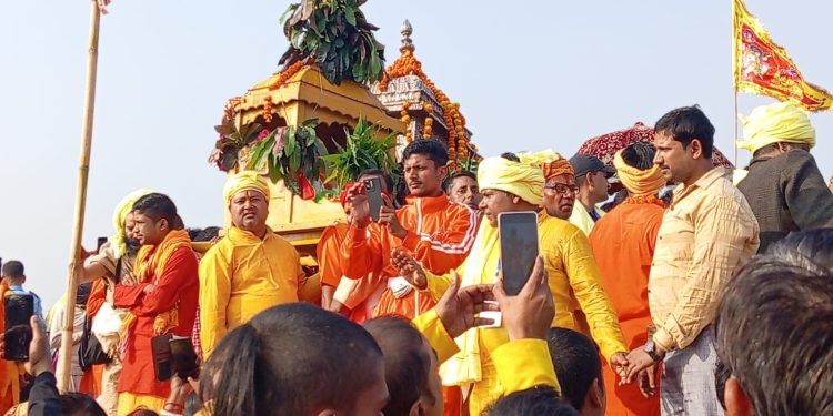 रंगभूमि मैदान बाह्र बिघामा राम र जानकीको स्वयम्बर सम्पन्न