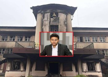 सर्वोच्च अदालत जलाएको आरोपमा ढुंगेल पक्राउ
