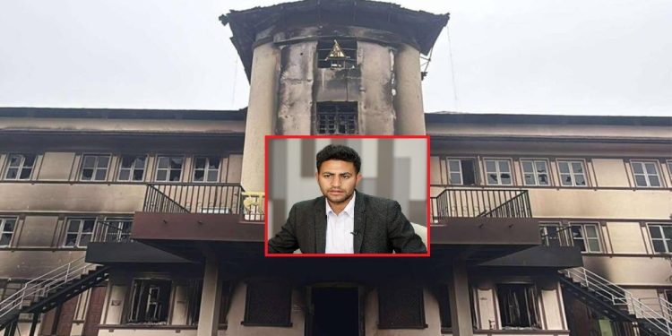 सर्वोच्च अदालत जलाएको आरोपमा ढुंगेल पक्राउ