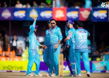 पोखरालाई ६ विकेटले हराउँदै काठमान्डु गोर्खाज प्लेअफमा