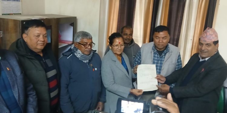 मधेश प्रदेश सभामुख निर्वाचनमा एमालेको प्रतिस्पर्धी उम्मेदवारी दर्ता