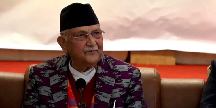 अन्तरिम सरकार सीमा नाघ्दै छ : ओलीको आरोप