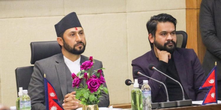 रास्वपा सभापति रवि र मेयर बालेन्द्र शाहबीच भेटवार्ता