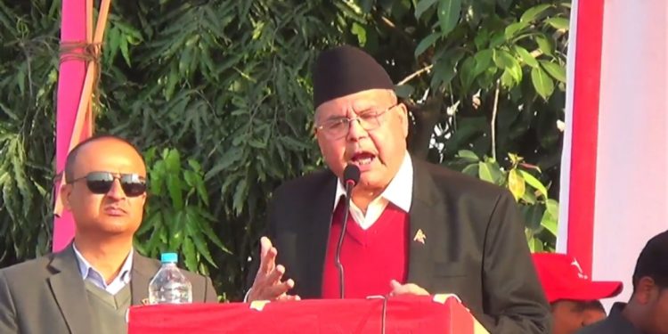 समाजवादी मार्गमै देशको भविष्य : पूर्व प्रधानमन्त्री खनाल