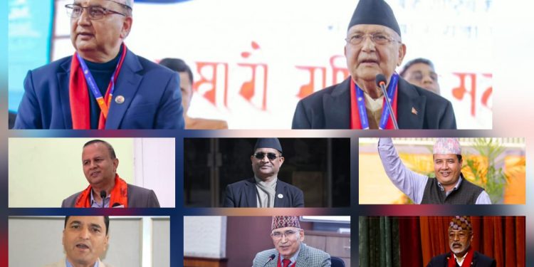 एमालेमा ओली प्यानल हावी, १९ पदाधिकारीमध्ये अधिकांश निर्वाचित