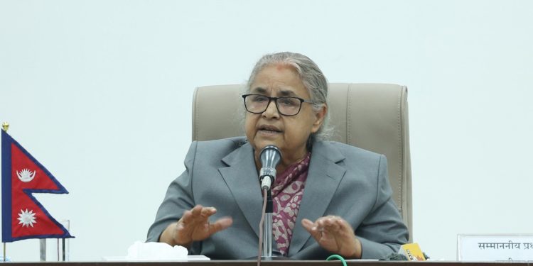 प्रधानमन्त्री र सभामुखबीच अधिवेशनको तयारीमा छलफल
