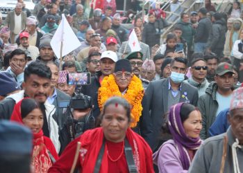 विकास र समृद्धिको संकल्पसहित रुकुम पूर्वमा प्रचण्ड