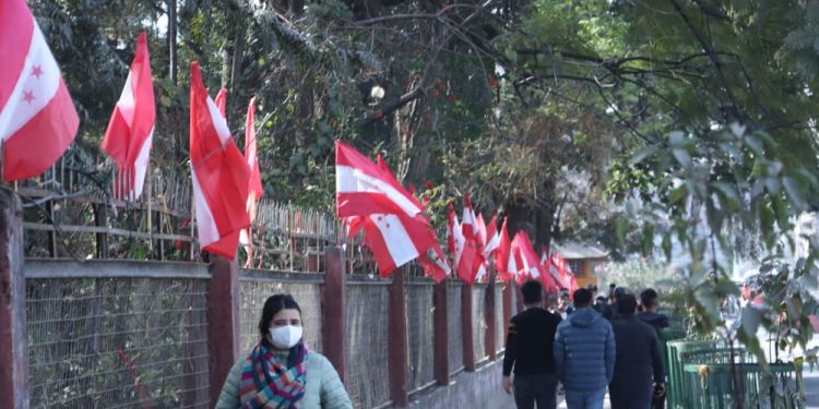 कांग्रेस विशेष महाधिवेशनका लागि भृकुटीमण्डप बुकिङ र सजावट सुरु