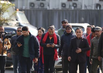 गगन थापा नेतृत्वको कांग्रेस निर्वाचन आयोगमा