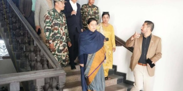 न्यायको प्रतीक जलेको देख्दा पीडा भयो : पूर्वराष्ट्रपति भण्डारी