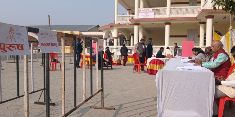 राष्ट्रियसभा चुनाव : ४ सिटका लागि मतदान सम्पन्न, ३४१ जनाले गरे मतदान