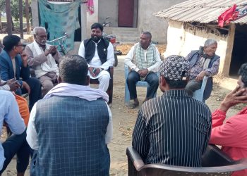 कार्यकर्ता भेटघाट तीव्र पार्दै जसपा उम्मेदवार राजकुमार दास