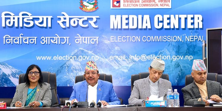 देशभर १६५ निर्वाचन क्षेत्रमा शान्तिपूर्ण मनोनयन दर्ता सम्पन्न