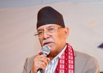 रुकुमपूर्वबाट प्रचण्डको उम्मेदवारी दर्ता