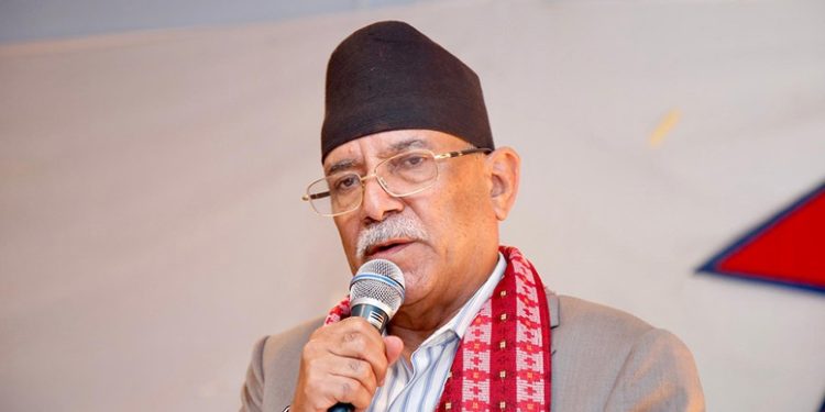 रुकुमपूर्वबाट प्रचण्डको उम्मेदवारी दर्ता