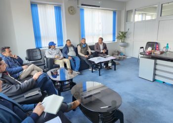 आफ्नो जिम्मेवारीमा फर्किएपछि पहिलो पटक लामिछाने सचिवालय बैठकमा