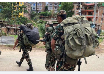 प्रतिनिधिसभा निर्वाचन सुरक्षा : बाहिरी सुरक्षा जिम्मेवारी सेनालाई