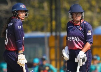 महिला टी-२० छनोट : नेपाल ४ विकेटले विजयी