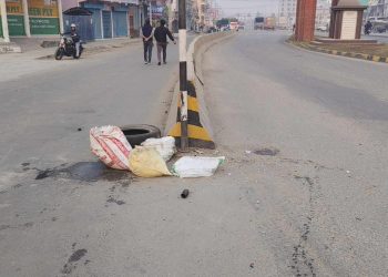 बन्दको बहानामा डर त्रास फैलाउने प्रयास, क्यानभित्र माटो–ढुङ्गा