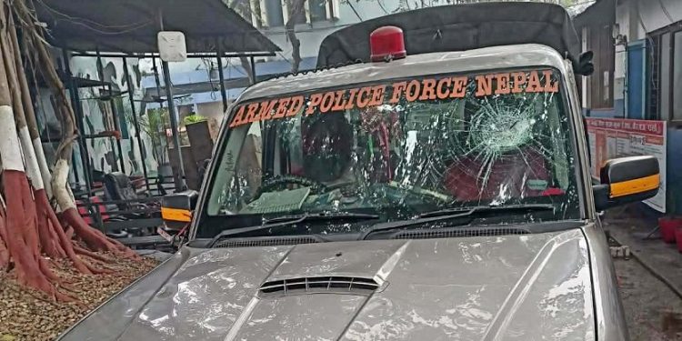 आदर्शनगरको गोदाममा छापा : व्यापारी-सुरक्षाकर्मीबीच ढुङ्गामुढा