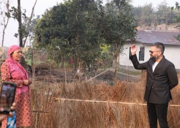 झापा-५ मा घरदैलो गर्दै बालेन, काठमाडौँ अनुभव सुनाए