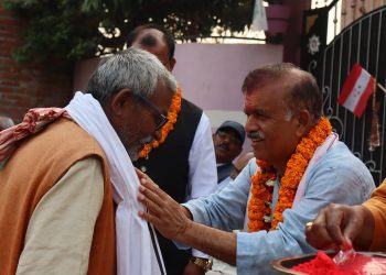 लक्ष्मीनिया-५ मा विभिन्न दल परित्याग गरी कांग्रेस प्रवेश