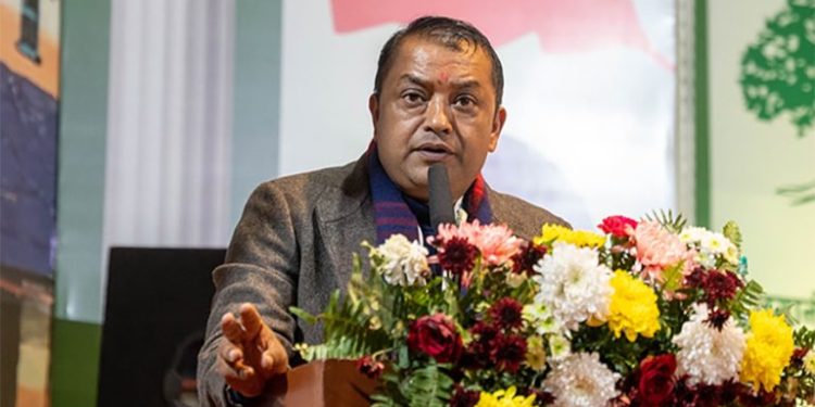 दुई छिमेकीसँग मिलेरै नेपाल अघि बढ्नुपर्छ : गगन थापा