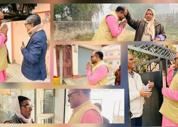 सेवाबाट नेतृत्वतर्फ: धनुषा-३ मा राजीव झाको सक्रियता