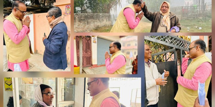 सेवाबाट नेतृत्वतर्फ: धनुषा-३ मा राजीव झाको सक्रियता