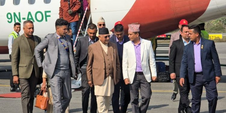 चुनावी परिणामबारे ओलीको संकेत, पुरानै दल बलियो