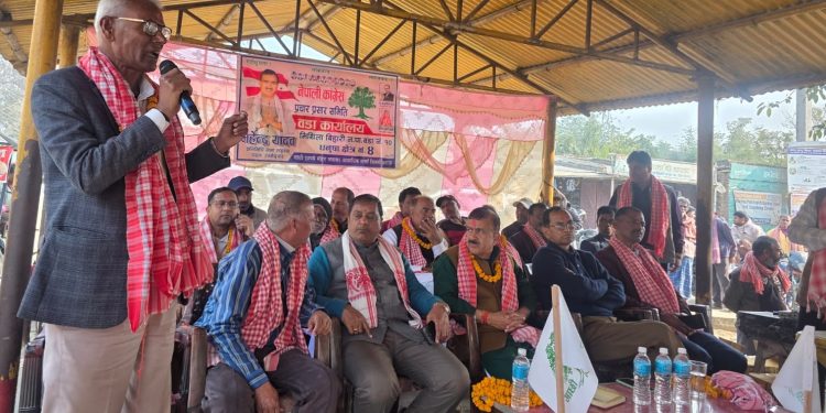 जनतासँग प्रत्यक्ष संवादमा धनुषा-४ का उम्मेदवार यादव