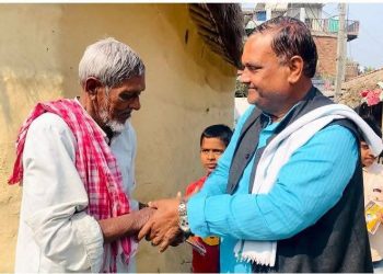 महोत्तरी-३ मा हरिनारायण यादवको घरदैलो तीव्र