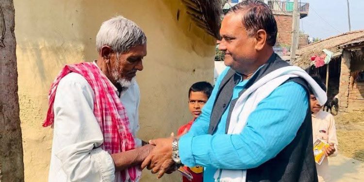 महोत्तरी-३ मा हरिनारायण यादवको घरदैलो तीव्र