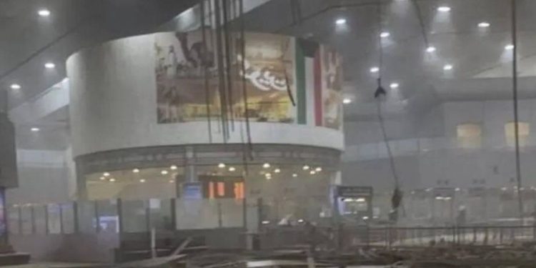 अज्ञात ड्रोनको निशाना बन्यो कुवेत विमानस्थल