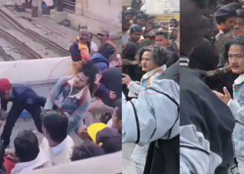 भाइरल भिडिओपछि पक्राउ परे प्रहरीमाथि लात्ती हान्ने युवक