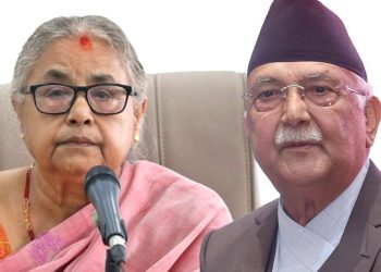 निर्वाचन सुरक्षाबारे ओली-कार्कीबीच छलफल