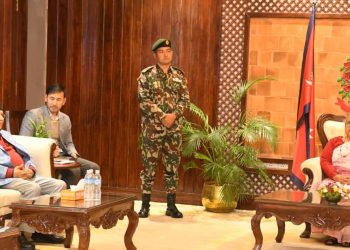 चुनावी आशंकाबीच बालुवाटारमा कार्की र ओलीको अर्थपूर्ण भेट